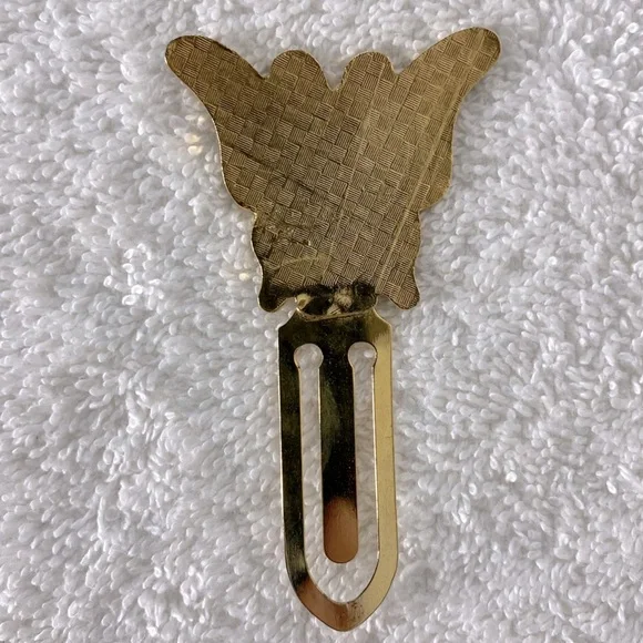 5/$35 Vintage Colourful Metal Butterfly Bookmark - Picture 2 of 7